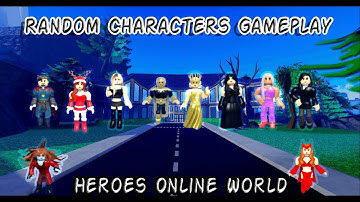 Random Characters Gameplay Part 3 ||Heroes Online World