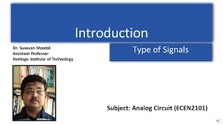 L01 Introduction to Analog | Discrete | Digital | Signal | Quantization | Error | Construction