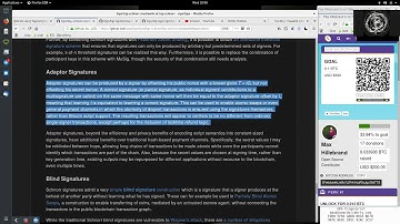 Use Cases of Schnorr, MuSig, Adaptor and Blind Signatures ~ bitcoin-dev Mailinglist