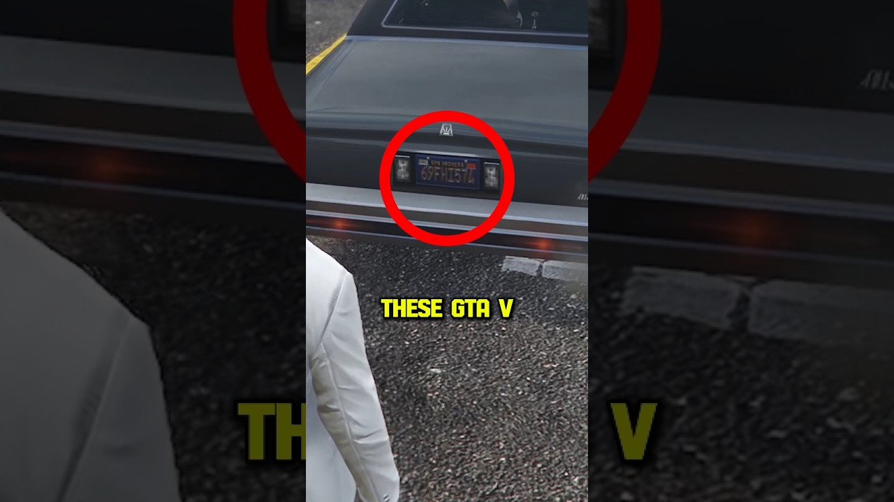 Secret GTA 5 License Plates You Never Noticed 😱