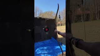 Freedomandfeathers - Center of a Vinyl Record Archery Target