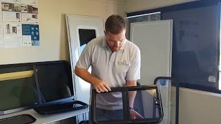 AJ Plastics Custom Caravan Window
