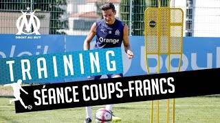 Free-kick training with Payet & Thauvin