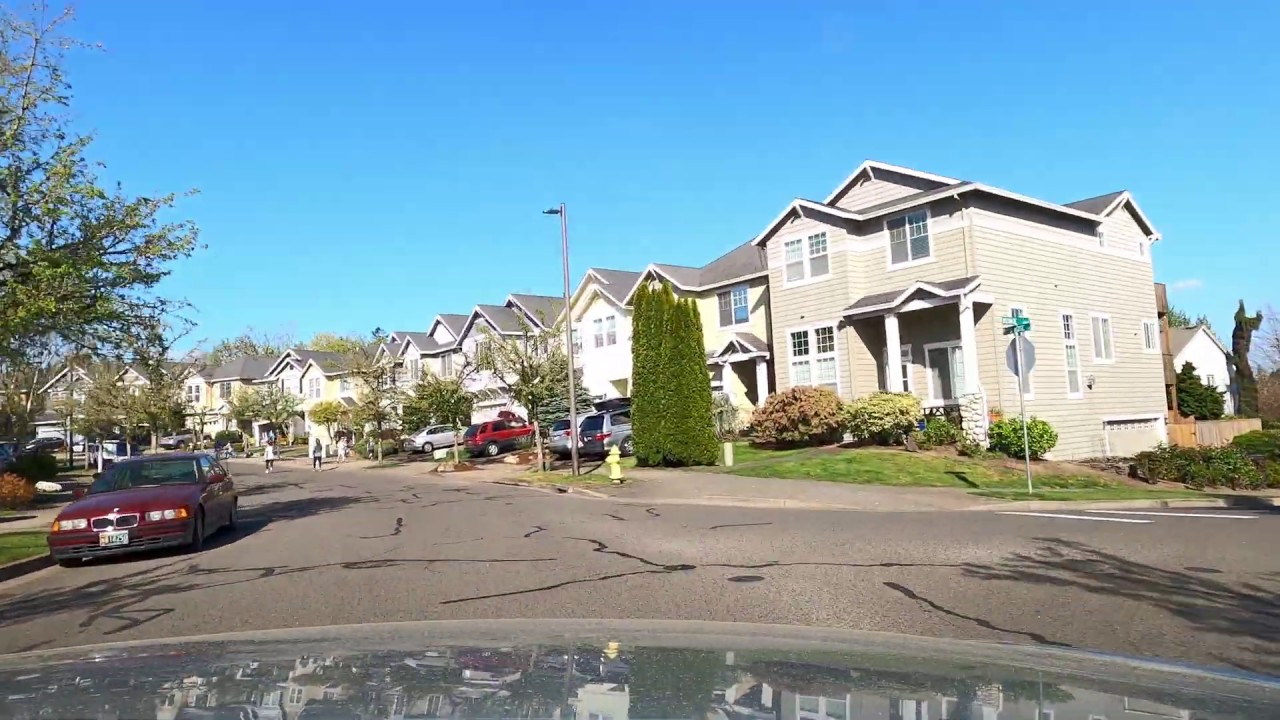 West Linn, Oregon Virtual Spring Drive Tour Rich homes, Rivers and