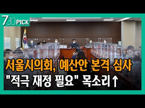 서울시의회, 시 예산안 본격 심사…&amp;quot;민생 위한 적극 재정 운영해야&amp;quot;