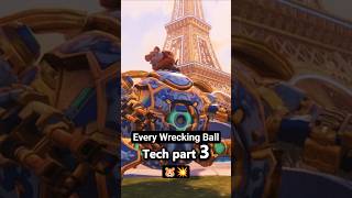 Every Wrecking Ball Tech Part 3  Overwatch 2 