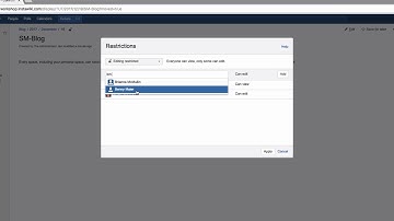 Restrict a blog post - Learn Atlassian Confluence #61
