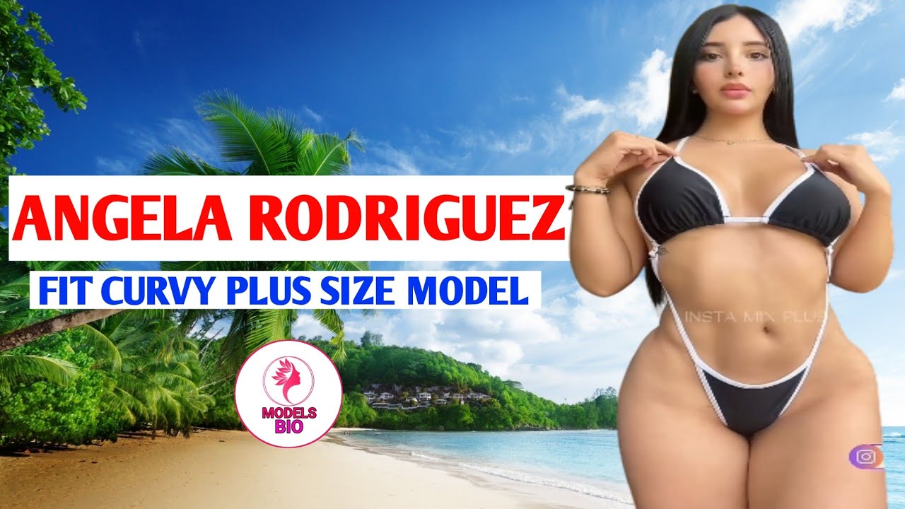 Angela Rodriguez Biography, BBW curvy plus size model, wiki, net worth, body measurements.
