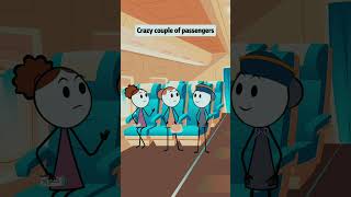 Crazy Couple Causes Chaos on a Plane ✈️😂