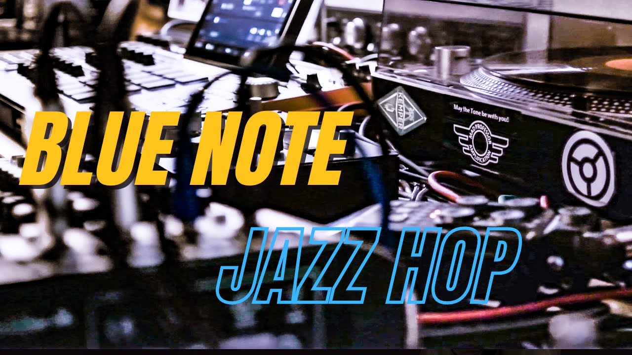 Japanese Record and Blue Note Horns Akai MPC Beat Making