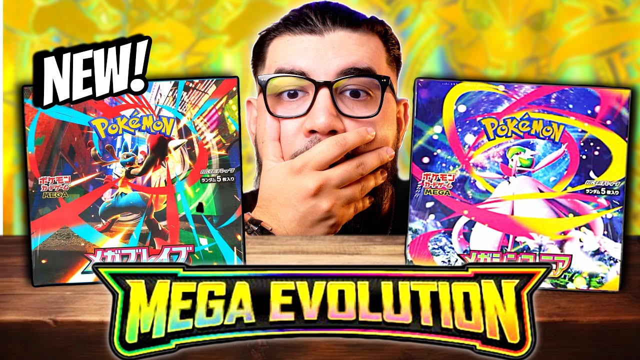 Mega Pokémon Are BACK! Opening Mega Brave & Mega Symphonia Booster Boxes