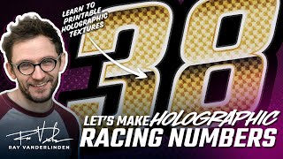 Download Lagu Creating printable Holographic fills and textures for race car numbers, sponsors and graphics MP3
