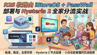 One Soft Router, High-Speed Internet for the Whole Family! 2026 Ultimate Guide: R2S+iStoreOS+Pass... screenshot 2