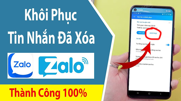 Có cách nào lấy lại tin nhắn zalo đã xoá năm 2024