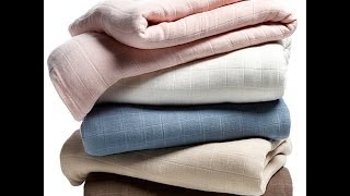 India Hicks Hidden Mangrove 100% Cotton Blanket