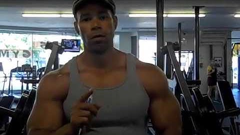 LevroneReport.com •Transformation # 2 • 1st Cutting Chest Work Out