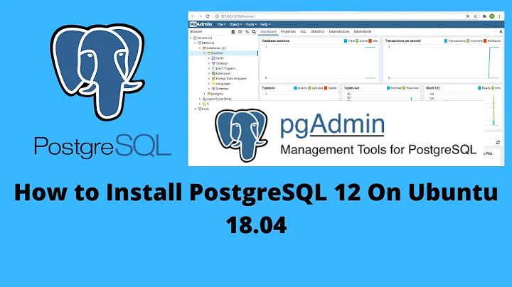 Install PostgreSQL 12 On Ubuntu 18 04 | Configure PostgreSQL | Connect database using pgAdmin