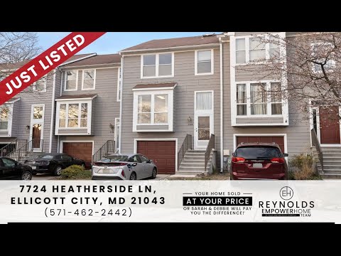 7724 Heatherside Lane, Ellicott City, MD home video tour