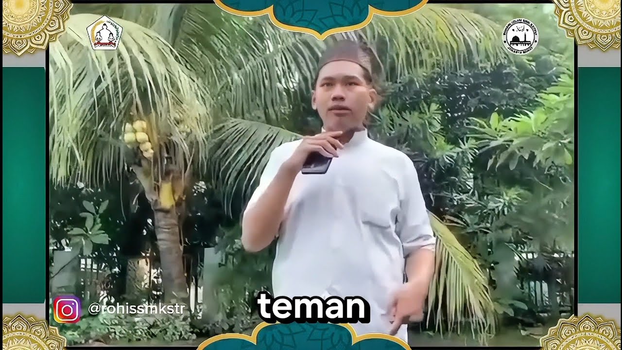 Kultum episode 16 Berpuasa membentuk anak berakhlak baik  || Rohis smk satria