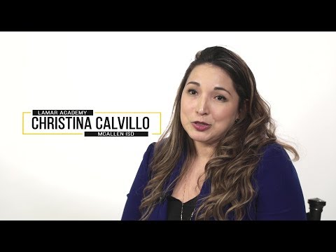 Christina Calvillo, 2019 Teacher of the Year from Lamar Academy
