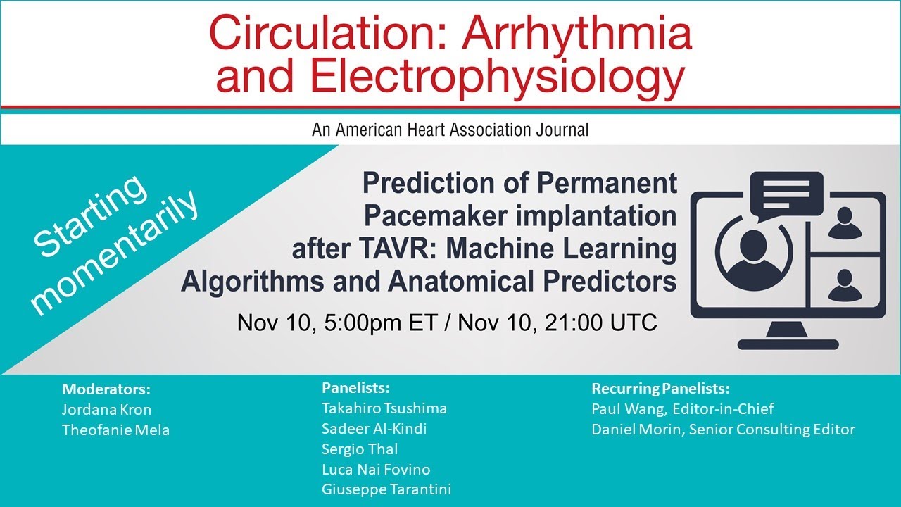 Prediction of Permanent Pacemaker implantation after TAVR: Machine ...