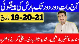 Tonight Tomorrow Weather Update Aaj Ka Mosam Ka Hal Weather Forecast Pakistan