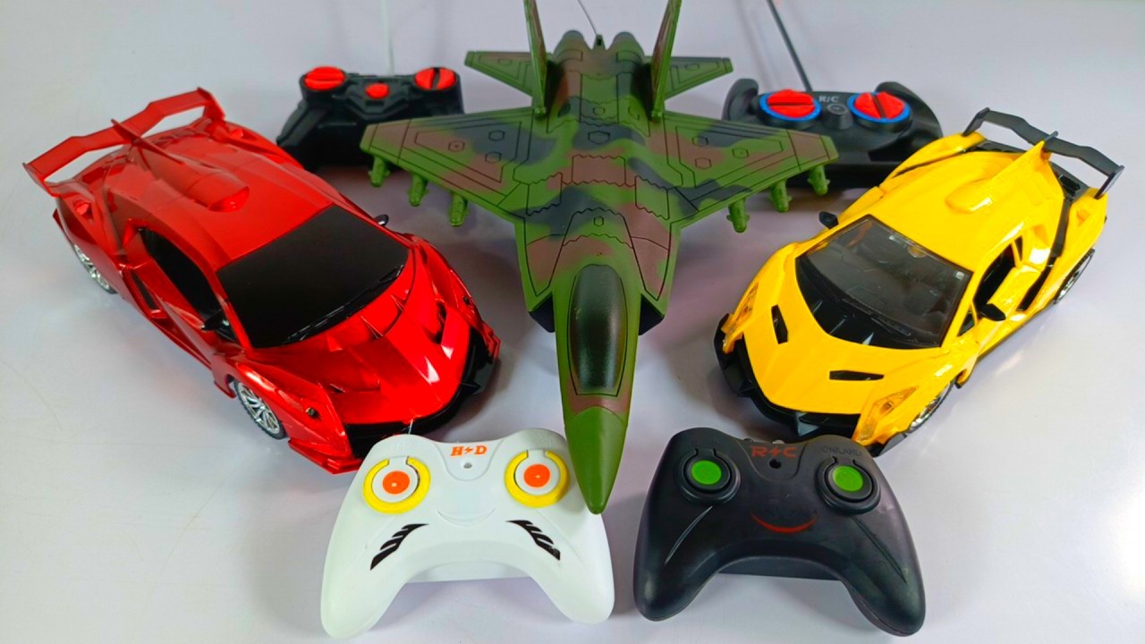 Unboxing Ev Transforming cartoon car, RC Drift Racing,RC Super Police Car,Ev dance Hornet Warrior