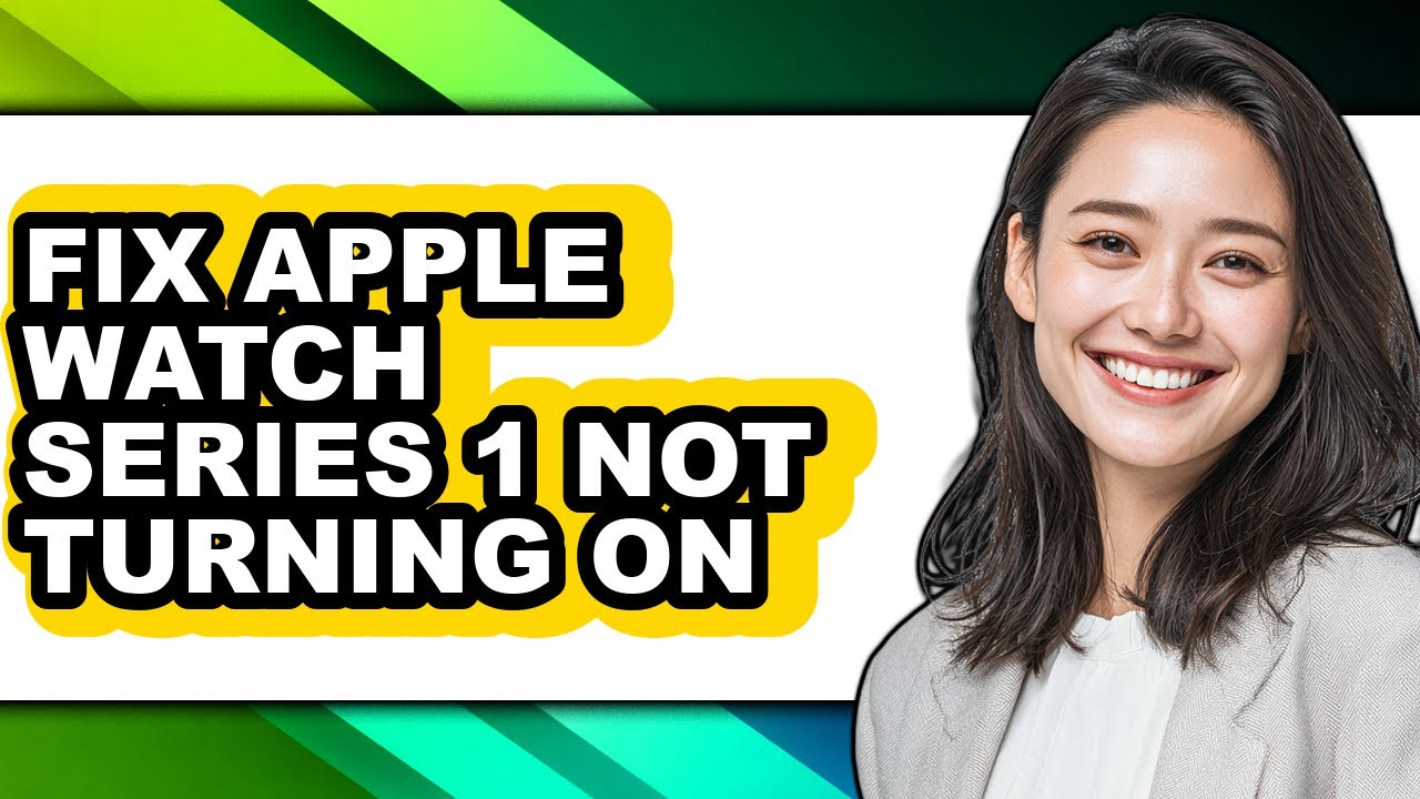 How to Fix Apple Watch Series 1 Not Turning on (updated)