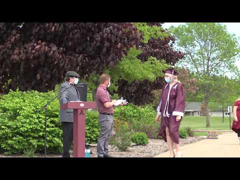2020 Antigo High School Drive Thru Graduation 05-31-20