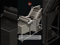 Industrial Vegetable Washing Machine l Conveyor System  #foodmachinery #stainlesssteel #conveyor
