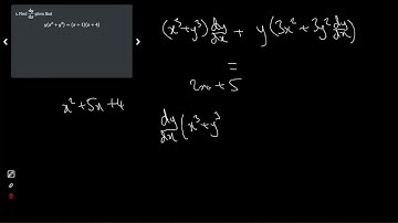 A Level Maths - Differentiation (Implicit) Q3 (mathsquestions.app)