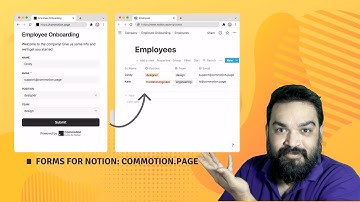Commotion.page | Forms and Form Data for Notion without Coding | No Code