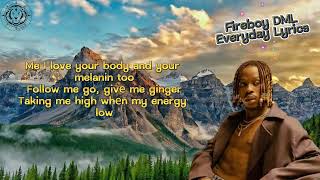 Fireboy DML   Everyday Lyrics