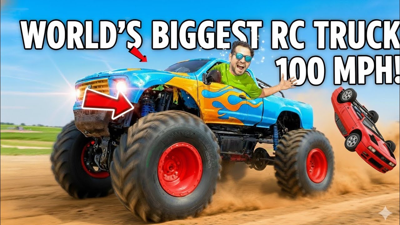 Top Speed RC Monster Truck – 100 km/h Off-Road