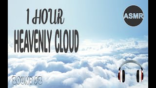 CLOUD 1 HOUR WITH HEAVENLY VIDEO AND AUDIO | Suara Awan yang Tenang. 🎧☁️