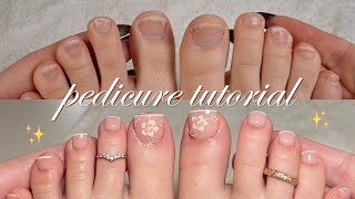 How to Do a Perfect Pedicure at Home Like a Pro✨