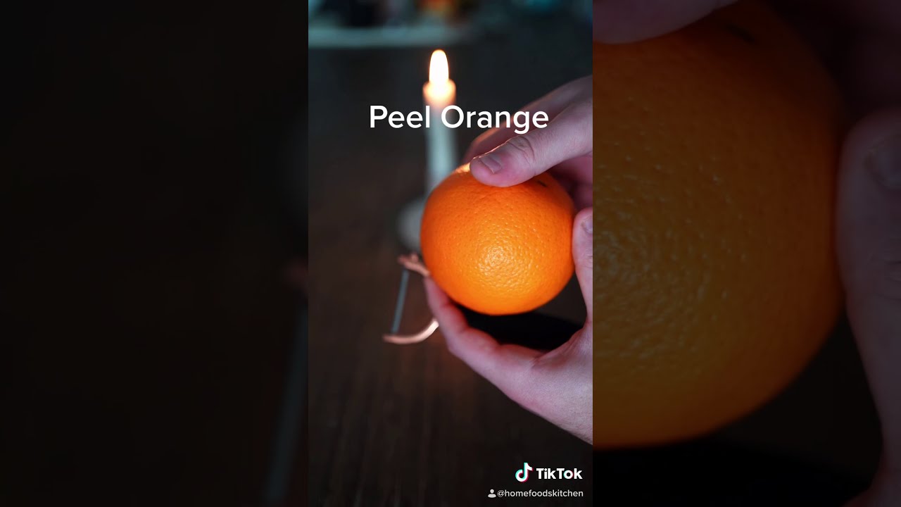 Orange Peel Kitchen Hack