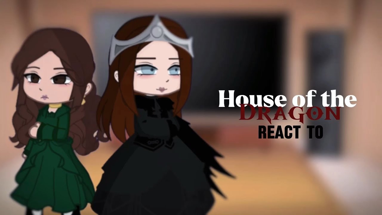 House of the Dragon react to Alicent as Sansa Stark | zmbiespawnz | Gacha Club