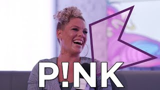 P!nk talks What About Us, Beautiful Trauma & more! P!nk talks What About Us, Beautiful Trauma & more!