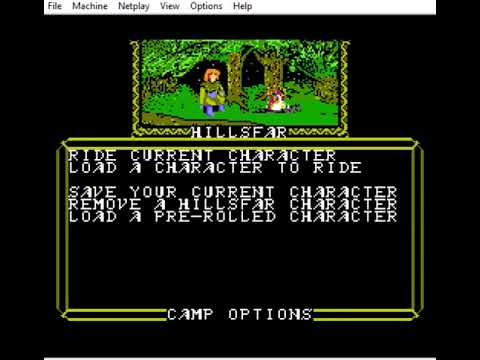 Advanced Dungeons & Dragons   Hillsfar NES
