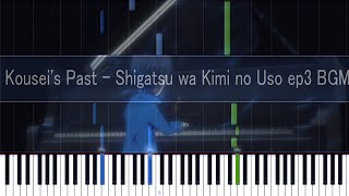 Shigatsu wa Kimi no Uso - Kousei's Past|Otouto Mitai na Sonzai - synthesiaTutorial - (Sheets MIDI)