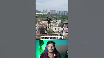 Dunki Movie Sarukh Khan Shooting Behind The Scenes Viral 