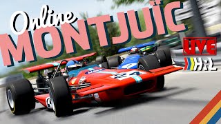 Montjuïc Park Online Duels - 70s F1 Racing in Assetto Corsa
