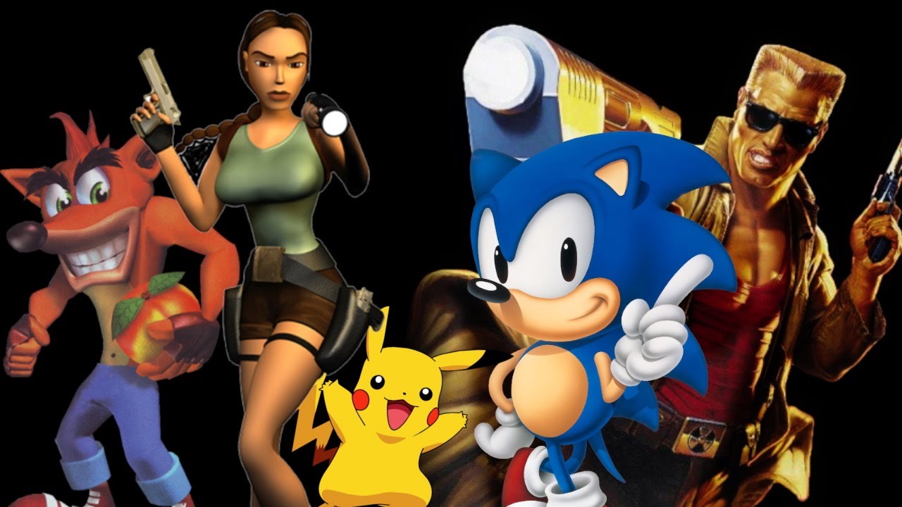 Top 10 Memorable Video Game Characters of the 1990s - YouTube.