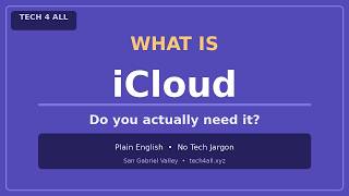 What Is iCloud and Do You Actually Need It? (Plain English Explanation)