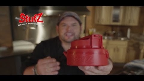 StufZ Commercial StufZ As Seen On TV Stuffed Burger Press Featuring Celebrity Chef Brian Duffy
