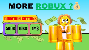 How to Get Donation Buttons in PLS DONATE FAST! (Easy Tutorial)