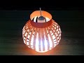 How to Make a Paper Lamp Shade Easily.