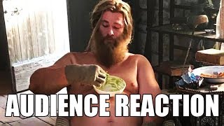 Fat Thor & Korg Audience Reaction Endgame