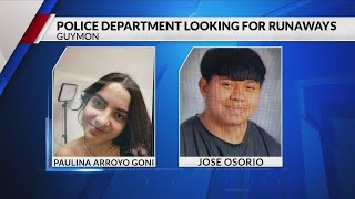 Guymon Police Department searching for two teens last seen overnight Tuesday